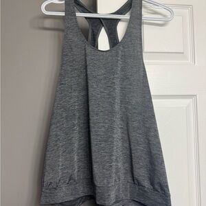 Gray Women's Racerback Tank Top